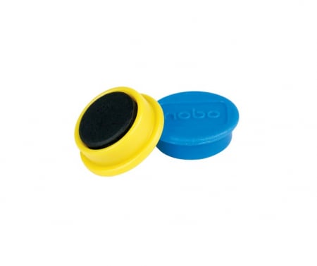 Comunicare si prezentare - Magneti pentru table NOBO, diametru 13 mm, sustin 1 coala, 10 buc/set