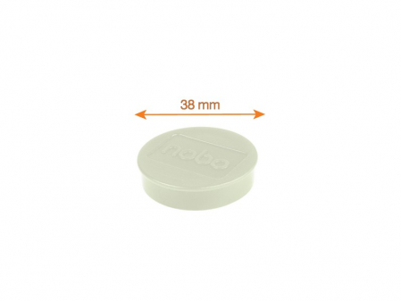Comunicare si prezentare - Magneti pentru table NOBO, diametru 38 mm, sustin 20 coli, 10 buc/set