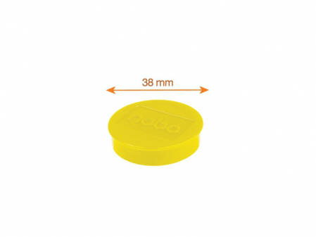 Comunicare si prezentare - Magneti pentru table NOBO, diametru 38 mm, sustin 20 coli, 10 buc/set