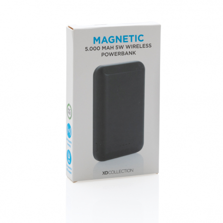 Powerbank wireless magnetic 5W, 5.000 mAh, ABS [13]