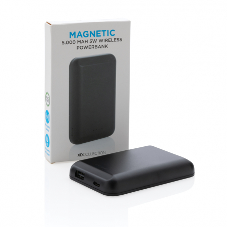 Powerbank wireless magnetic 5W, 5.000 mAh, ABS [12]