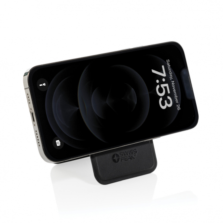 Magstand – portofel magnetic telefon cu suport, PU reciclat RCS [3]