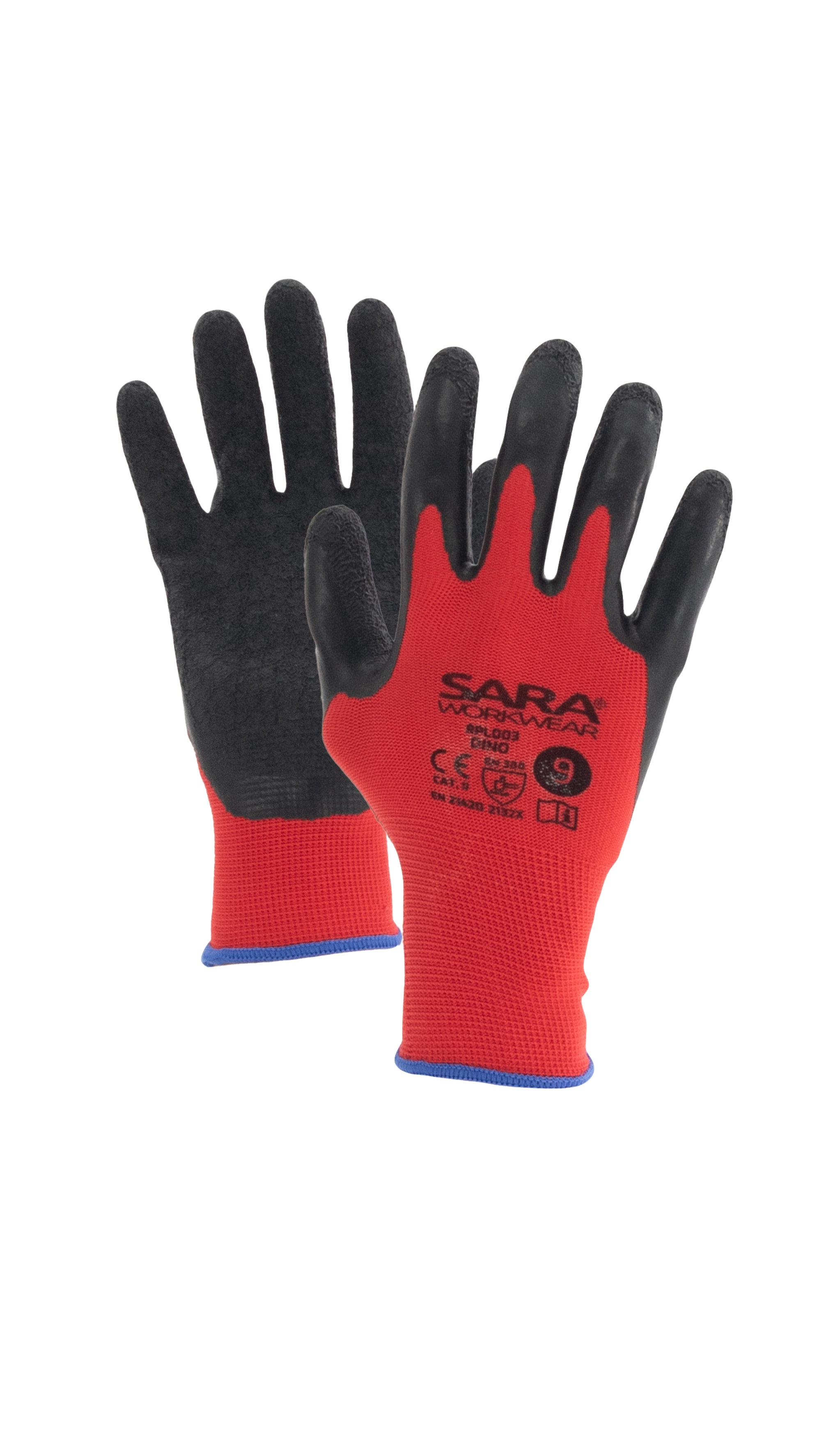 Protectia muncii si Imbracaminte - Manusi de protectie acoperite cu latex poros