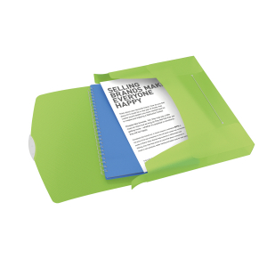 Mapa cu elastic Esselte Jumbo Vivida verde [1]