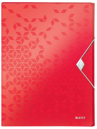 Mapa Jumbo Leitz WOW, PP, A4, cu elastic, 250 coli [1]