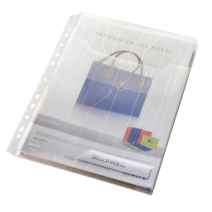 Dosare, folii protectie si mape - Mapa Leitz CombiFile Jumbo cu eticheta transparent 3buc