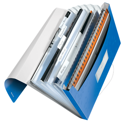 Mapa tip Proiect Leitz WOW albastru metalizat [1]