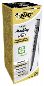 Marker Bic 1445 1mm, negru [2]