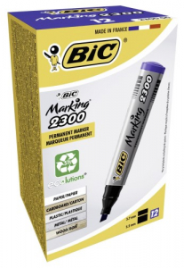Marker varf tesit Bic, 2300 negru [0]