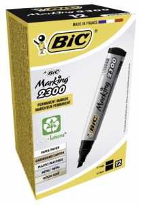 Markere diverse - Marker varf tesit Bic, 2300 negru