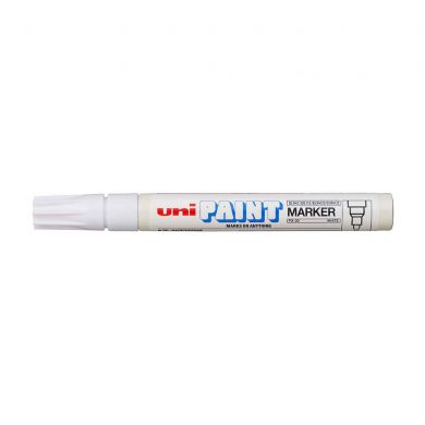 Marker vopsea Uniball PX-20 2.2-2.8mm alb [0]