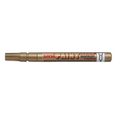 Unitate Protejata - COMERT - Marker vopsea Uniball PX-21 0.8-1.2 mm auriu