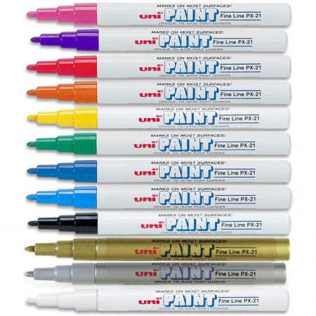 Marker vopsea Uniball PX-21 0.8-1.2 mm mov [1]