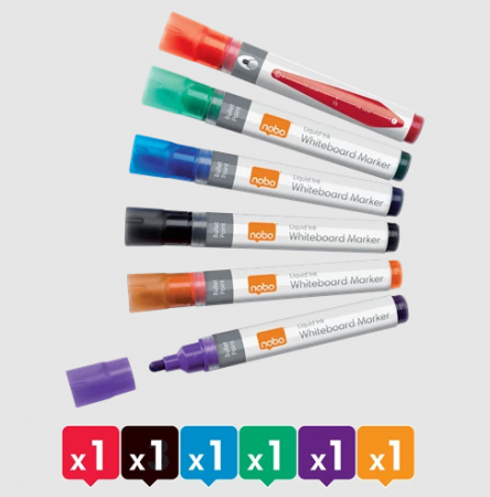 Accesorii prezentare - Marker Nobo cu cerneala lichida