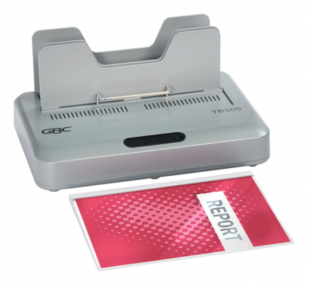 Masina de indosariat profesionala GBC ThermaBind TB500, termica, A4, 500 coli, gri [4]