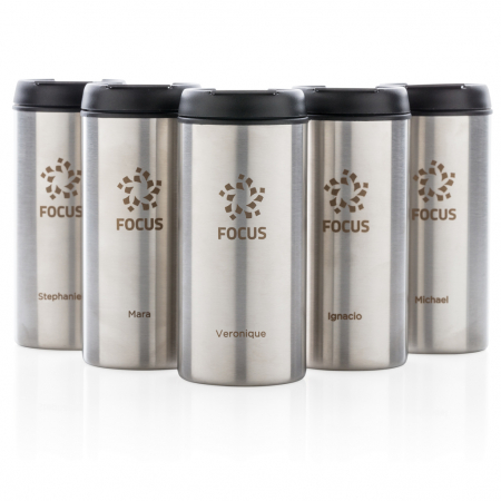 Pahar termos Metro inox reciclat RCS 300 ml clasic [5]