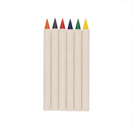 Set creioane colorate reciclate Micki GRS Infinity, 6 piese [2]