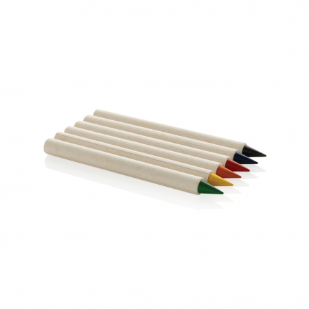 Set creioane colorate reciclate Micki GRS Infinity, 6 piese [1]