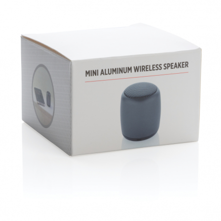 Boxa wireless mini din aluminiu 3W, albastrutooth 5.0 [7]