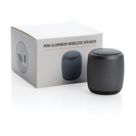 Boxa wireless mini din aluminiu 3W, albastrutooth 5.0 [6]