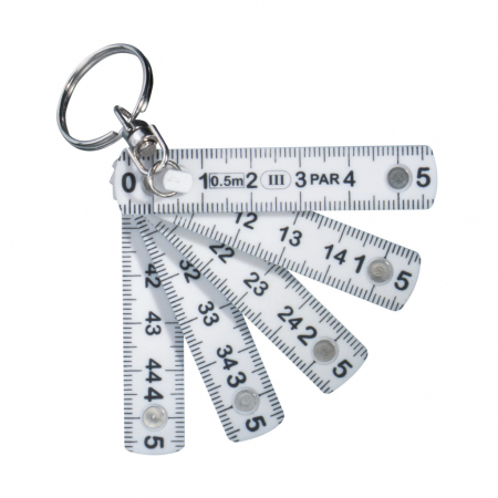 Rigla pliabila mini 50 cm – 10 segmente, marcaje cm pe ambele parti [2]