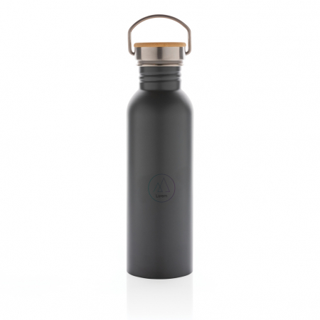 Sticla inox moderna 710 ml cu capac bambus [6]