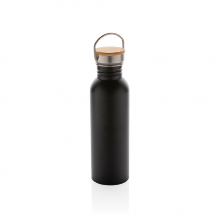 Sticla inox moderna 710 ml cu capac bambus [1]