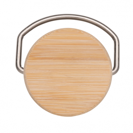 Sticla inox moderna 710 ml cu capac bambus [5]