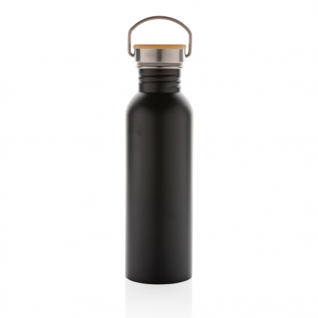 Sticla inox moderna 710 ml cu capac bambus [2]