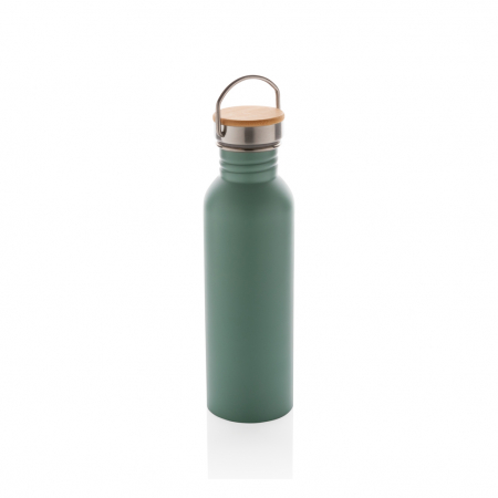 Sticla inox moderna 710 ml cu capac bambus [1]