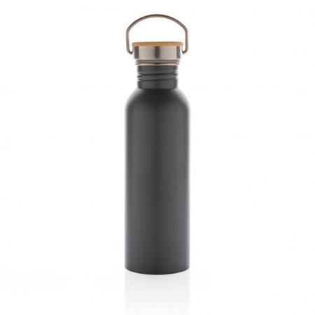 Sticla inox moderna 710 ml cu capac bambus [2]
