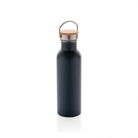 Sticla inox moderna 710 ml cu capac bambus [1]