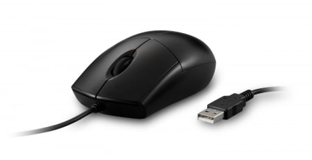 Mouse Kensington ProFit, cu fir, dimensiune medie, lavabil, negru [1]