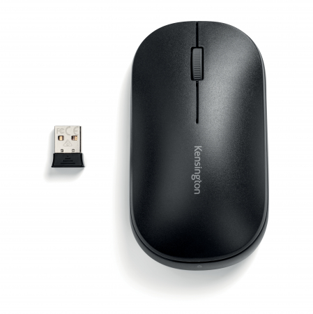 Periferice PC si accesorii Ergnonomice - Mouse wireless Kensington SureTrack, negru