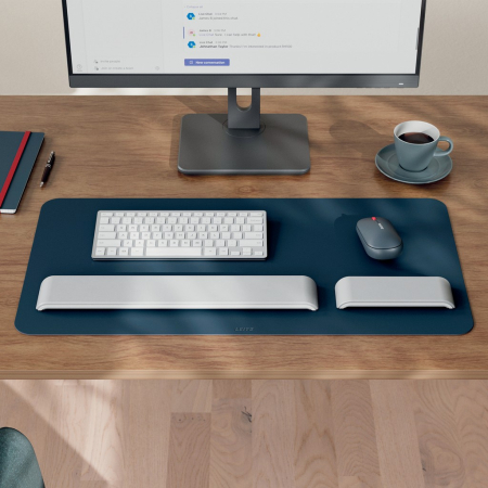 Mousepad premium de birou din piele reciclata Leitz [3]