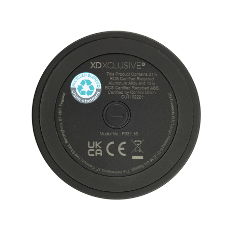 Boxa portabila magnetica 5W aluminiu reciclat RCS Nivio [5]