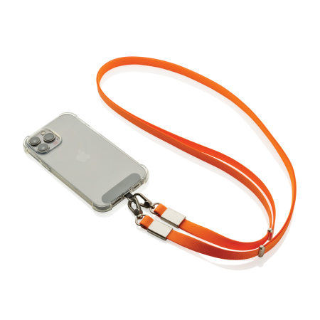 Lanyard crossbody telefon PET reciclat RCS Nivo VINGA [4]