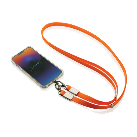Lanyard crossbody telefon PET reciclat RCS Nivo VINGA [3]