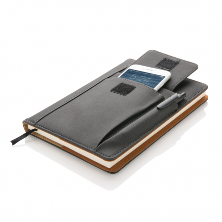 Agenda multifunctionala A5 cu buzunar pentru telefon si coperta PU [5]