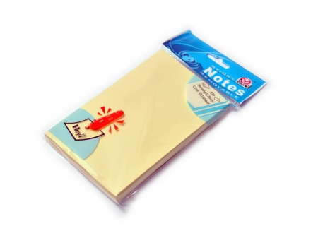 Unitate Protejata - COMERT - Notes adeziv 76x76 100 file Hopax galben