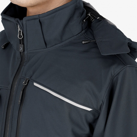 Geaca softshell hidrofuga OAK SSHELL JKT, barbati, Safety Jogger [6]