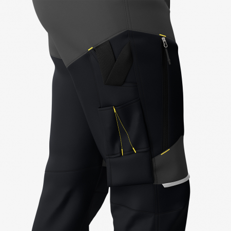 Pantaloni cargo, OAK TROUSERS, barbati, Safety Jogger [1]