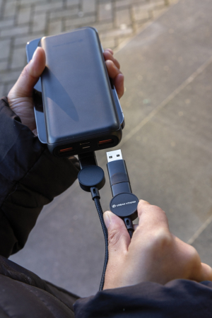 Cablu Oakland 6-in-1 fast charge 45W RCS reciclat [8]