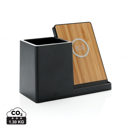 Electronice si accesorii tech - Ontario incarcator wireless 10W cu suport pentru pixuri, eco si elegant