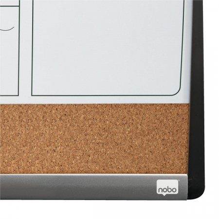 Organizator NOBO Combo, lunar, magnetic si pluta, 58.5x43 cm, include marker, burete si magneti [1]