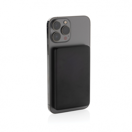 Powerbank magnetic 5.000 mAh RCS aluminiu reciclat, incarcare wireless 5W, Orion [2]