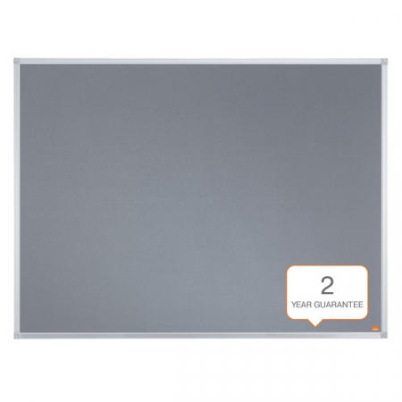 Sisteme de afisare - Panou NOBO Essentials, material textil, 120x90 cm, gri