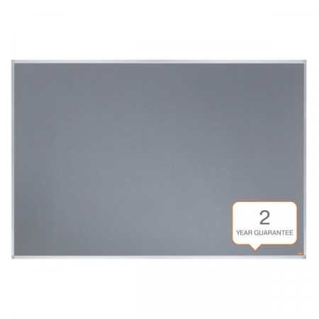 Sisteme de afisare - Panou NOBO Essentials, material textil, 180x120 cm, gri