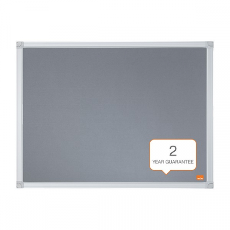Sisteme de afisare - Panou NOBO Essentials, material textil, 60x45 cm, gri