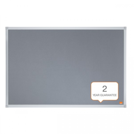 Sisteme de afisare - Panou NOBO Essentials, material textil, 90x60 cm, gri